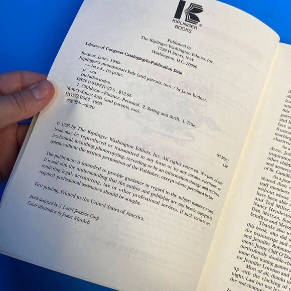 Kiplinger's Money Smart Kids & Parents Too by Janet Bodnar in Soft Bound - Picture 6 of 6